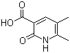 5,6-Dimethyl-2-oxo-1,2-dihydropyridine-3-carboxylic acid molecular structure (CAS 51727-05-0)