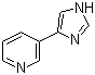 3-(1H-Imidazol-4-yl)pyridine molecular structure (CAS 51746-85-1)
