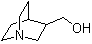 3-(羟甲基)奎宁环分子结构 (CAS 5176-22-7)