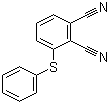 3-Phenylsulfanylphthalonitrile molecular structure (CAS 51762-68-6)