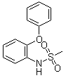 2'-Phenoxymethanesulfonanilide molecular structure (CAS 51765-51-6)