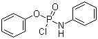 structure of CAS# 51766-21-3, Phenyl N-phenylphosphoramidochloridate;O-Phenyl N-phenylphosphoramidochloridate; Phenylphosphoramidochloridic acid phenyl ester