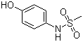 N-(4-Hydroxyphenyl)methanesulfonamide molecular structure (CAS 51767-39-6)