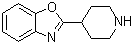2-(4-Piperidinyl)-1,3-benzoxazole molecular structure (CAS 51784-03-3)