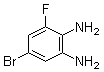 结构式 CAS# 517920-69-3, 5-溴-3-氟-1,2-苯二胺