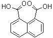 1,8-萘二甲酸分子结构 (CAS 518-05-8)