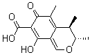 Citrinin molecular structure (CAS 518-75-2)