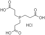 结构式 CAS# 51805-45-9, 三(2-羧乙基)膦盐酸盐