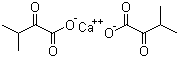 alpha-Ketovaline calcium salt molecular structure (CAS 51828-94-5)