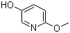 5-Hydroxy-2-methoxypyridine molecular structure (CAS 51834-97-0)