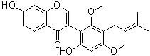 甘草利酮分子结构 (CAS 51847-92-8)