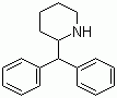 2-二苯甲基哌啶分子结构 (CAS 519-74-4)