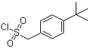 4-(1,1-Dimethylethyl)benzenemethanesulfonyl chloride molecular structure (CAS 519056-61-2)