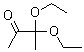 3,3-二乙氧基-2-丁酮分子结构 (CAS 51933-13-2)