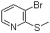 结构式 CAS# 51933-77-8, 3-溴-2-(甲硫基)吡啶