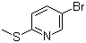 结构式 CAS# 51933-78-9, 5-溴-2-(甲硫基)吡啶