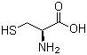 L-Cysteine molecular structure (CAS 52-90-4)