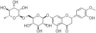 二氢黄酮甙分子结构 (CAS 520-26-3)