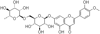 地奥斯明分子结构 (CAS 520-27-4)