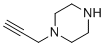 1-(丙-2-炔-1-基)哌嗪分子结构 (CAS 52070-67-4)