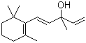 3-甲基-1-(2,6,6-三甲基环己烯-1-基)-1,4-戊二烯-3-醇分子结构 (CAS 5208-93-5)