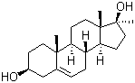 美雄醇分子结构 (CAS 521-10-8)