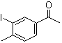 3'-碘-4'-甲基苯乙酮分子结构 (CAS 52107-84-3)