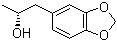 (S)-1-Piperonyl-2-propanol molecular structure (CAS 521097-97-2)