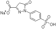 Sodium 5-oxo-1-(4-sulfophenyl)-4H-pyrazole-3-carboxylate molecular structure (CAS 52126-51-9)