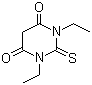 1,3-二乙基-2-硫代巴比妥酸分子结构 (CAS 5217-47-0)