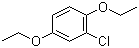 2-氯-1,4-二乙氧基苯分子结构 (CAS 52196-74-4)
