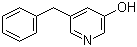 5-苄基-3-吡啶醇分子结构 (CAS 52196-90-4)