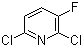 2,6-Dichloro-3-fluoropyridine molecular structure (CAS 52208-50-1)