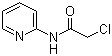 2-氯-N-吡啶-2-基乙酰胺分子结构 (CAS 5221-37-4)