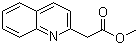 structure of CAS# 52249-48-6, Methyl 2-quinolylacetate;Methyl 2-(2-quinolinyl)acetate; 2-Quinolineacetic acid methyl ester