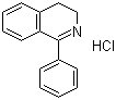1-苯基-3,4-二氢异喹啉盐酸盐分子结构 (CAS 52250-51-8)