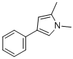 1,2-二甲基-4-苯基-1H-吡咯分子结构 (CAS 52266-24-7)