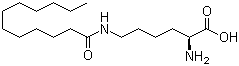 structure of CAS# 52315-75-0, N'-Laruoyl-L-lysine;N6-(1-Oxododecyl)-L-lysine