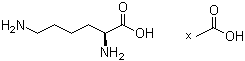 L-Lysine acetate molecular structure (CAS 52315-76-1)