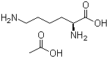 L-Lysine acetate molecular structure (CAS 52315-92-1)