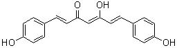 (Z,E,E)-5-羟基-1,7-二(4-羟基苯基)-1,4,6-庚三烯-3-酮分子结构 (CAS 52328-96-8)