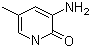 3-Amino-5-methyl-2-pyridone molecular structure (CAS 52334-51-7)