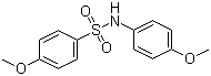4-Methoxy-N-(4-methoxyphenyl)benzenesulfonamide molecular structure (CAS 52334-79-9)