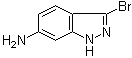 6-Amino-3-bromo-1H-indazole molecular structure (CAS 52347-72-5)