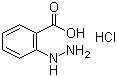 2-Hydrazinobenzoic acid hydrochloride molecular structure (CAS 52356-01-1)