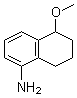 1,2,3,4-Tetrahydro-5-methoxy-1-naphthalenamine molecular structure (CAS 52372-97-1)