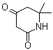 6,6-二甲基哌啶-2,4-二酮分子结构 (CAS 5239-39-4)