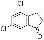 4,6-Dichloro-1-indanone molecular structure (CAS 52397-81-6)