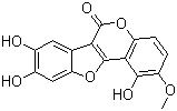 structure of CAS# 524-12-9, Wedelolactone