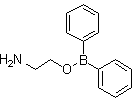 2-Aminoethyl diphenylborinate molecular structure (CAS 524-95-8)
